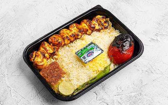 چلو جوجه حلزونی